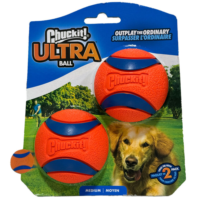 Chuckit Ultra Ball 2 Pack Bola para Mascotas - Imagen 4