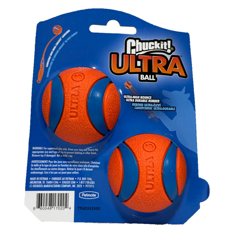 Chuckit Ultra Ball 2 Pack Bola para Mascotas - Imagen 2